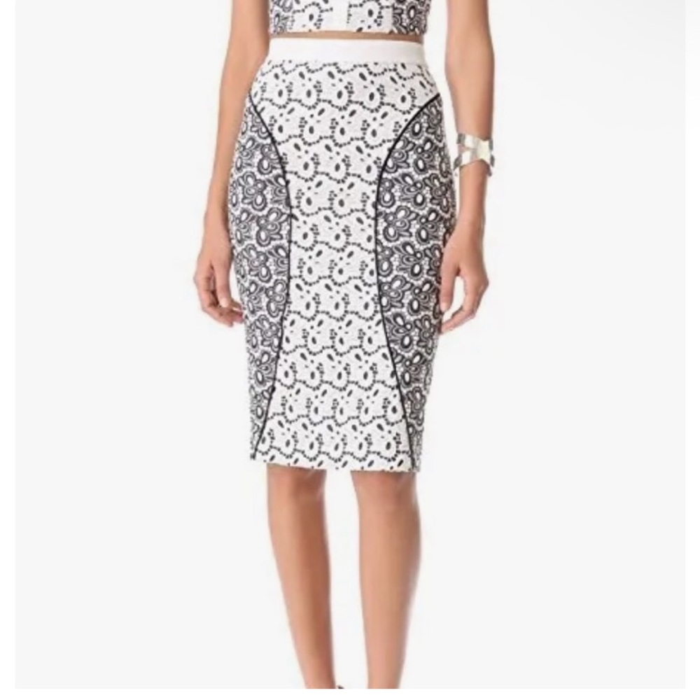Rebecca Minkoff Della Eyelet pencil skirt | size 4